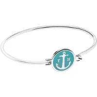 Tom Hope Bracelet Femme Venice Green S Vert - - Bracelet - Laiton - 16.5 cm - Blanc - Mixte