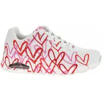 SKECHERS Baskets 155507-WRPK blanc pour femme