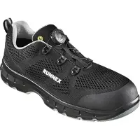 Runnex Chaussure de sécurité FlexStar 5190, taille 44, largeur 11, noir, S1PS FO SR ESD, EN 20345