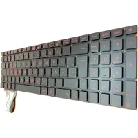T-ProTek FRANÇAIS - Clavier sans cadre avec éclairage compatible avec ASUS N551, N551J