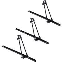 VDP 3x porte-vélos/porte-vélos de toit/porte-vélos ORION verrouillables