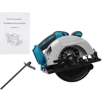 OEM Scie circulaire, angle réglable, fonctionnement sans fil, bleu