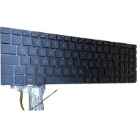 T-ProTek Clavier allemand rétroéclairé compatible avec ASUS N44.991JM-1A