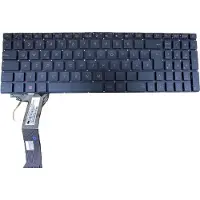 T-ProTek Clavier allemand avec éclairage compatible avec ASUS N44.991JB-8A