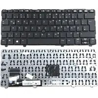 T-ProTek FR - Noir Clavier avec souris, sans cadre compatible avec HP Elitebook 850 G1