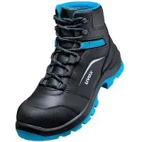 Uvex bottes 2 xenova S3 noir, bleu largeur 10 T. 40