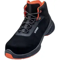 Uvex bottes 1 G2 S2 noir, rouge largeur 10 taille 36