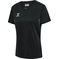 Hummel T-shirt fonctionnel 'Authentic' gris / noir / blanc