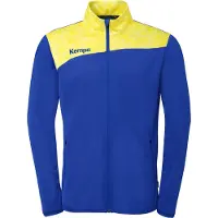 Kempa Veste Athletics 29 Poly , taille : M, couleurs : bleu roi/jaune citron
