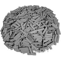 LEGO 1x4 Carreaux Gris clair - 2431 NOUVEAU Quantité 100x