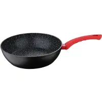 San Ignacio Wok Toledo 28 Cm Aluminium Forgé, Induction, Antiadhésif -