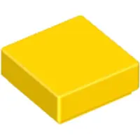 LEGO 1x1 tuiles 3070 - 50 pièces jaune