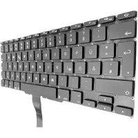 T-ProTek FRANÇAIS - Clavier avec éclairage compatible avec MacBook Air A1370 (EMC 2393)