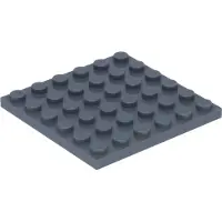 LEGO plaque 6x6 dbg