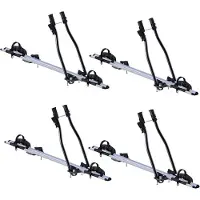 VDP 4x porte-vélos/porte-vélos de toit/porte-vélos SAGITTAR verrouillables