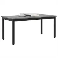 Syfax Table basse Gris Sonoma 100 x 50 x 45 cm Bois d'ingénierie