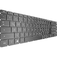 T-ProTek Clavier ALLEMAND éclairage compatible avec HP 15-da1700ng