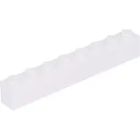 LEGO 10 pièces 3008 Brick 1x8 Part Basic Bricks 10 White