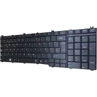 T-ProTek Clavier FRANÇAIS Noir Mat compatible avec TOSHIBA Satellite L775D-10Z