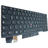 T-ProTek Cadre de clavier allemand,éclairage,trackpoint pour Lenovo ThinkPad X395 20NL000KGE