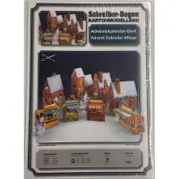 Sonstige Verlage Schreiber-Bogen Maquette en carton du village du calendrier de l'avent