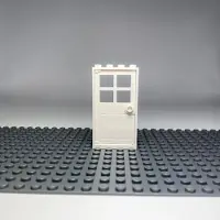 LEGO 1x4x6 Portes Blanc et cadre blanc pour maison, bâtiment NOUVEAU ! Quantité 50x