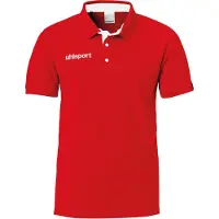 Uhlsport Essential Prime Short Sleeve Polo Rouge 5XL Homme