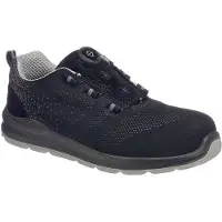 Portwest FT08 Compositelite Entraîneur de sécurité avec système de laçage de fil S1P Black/Grey Gr. 36