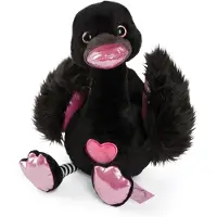 Nici peluche Love Black Swan 50cm, VERT