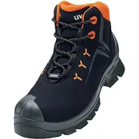 Uvex bottes 2 MACSOLE S3 noir, orange largeur 11 taille 47