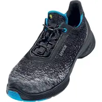Uvex chaussures basses 1 G2 S1P noir, bleu largeur 11 T. 36