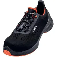 Uvex chaussures basses 1 G2 S1 noir, rouge largeur 12 T. 36