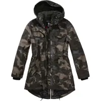 Brandit Parka mi-saison gris foncé / kaki / olive