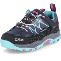 CMP Kids Rigel Low : Chaussures de sport pour enfants, chaussures de plein air, chaussures de randonnée, couleur bleue, pour un usage quotidien
