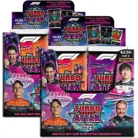 Topps - Turbo Attax Formula 1 2023 - 2 présentoirs (48 boosters)