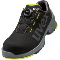 Uvex chaussures basses 1 S2 noir, jaune largeur 11 Gr. 51
