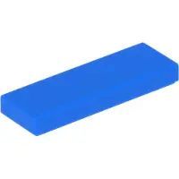 LEGO 1x3 carreaux 63864 - 50 pièces bleu