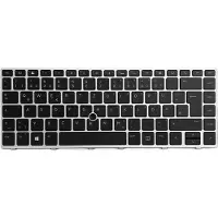 T-ProTek FRANÇAIS - Clavier cadre,Trackpoint + éclairage compatible avec HP EliteBook 735 G6 (9VZ68EA)