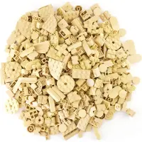LEGO Briques spéciales Mélange beige clair NOUVEAU Quantité 100x - Chaque mélange est composé individuellement