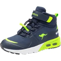 Kangaroos Baskets 'Hydro' bleu marine / citron vert