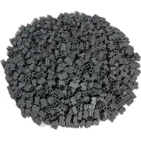 LEGO 1x2 Briques de construction gris foncé - 98283 NOUVEAU ! Quantité 50x