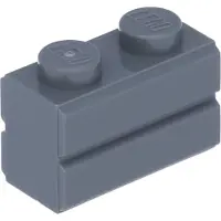 LEGO 100 pièces , pièce c. 98283 en gris bleu foncé