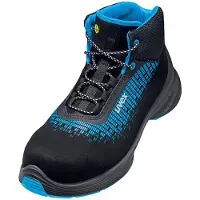 Uvex bottes 1 G2 S2 bleu, noir largeur 11 taille 48