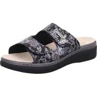 Rohde Chaussures de marche pour femmes, sandales, semelle intérieure noire, style décontracté