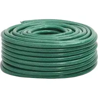 The Living Store Tuyau d'arrosage vert 1,3" 30 m PVC