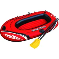 Bestway "Hydro-Force Raft Set" bateau 188 x 98 cm avec soufflet et 2 pagaies, 61062