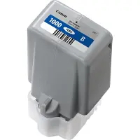 Canon Cartouche d'encre PFI-1000 B bleue - 80 ml ORIGINALE pour imprimante PRO-1000