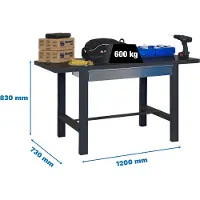 Simonwork (bancos De Trabajo) Établi Bt6 Box 830x1200x730 Mm