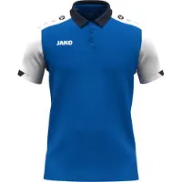 Jako Polo Dynamic , Taille:152, Coloris:royal/blanc/marine