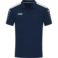 Jako Polo Power unie, Couleur:marine, Taille:S